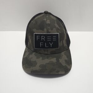 Free Fly Hat Snapback Camo Mesh Outdoor fishing